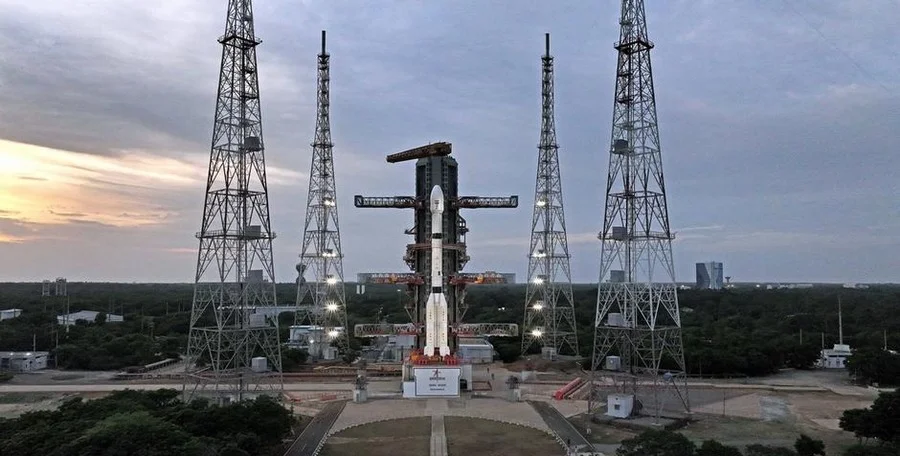 Rocket launch in early morning