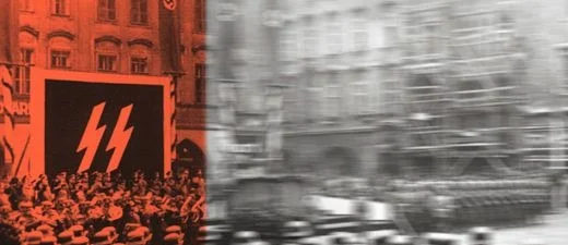 SS recruits Prague 1940